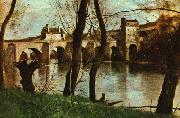 Jean-Baptiste-Camille Corot, The Bridge at Mantes